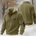 2026 Cozy Ribbed Zip-Up Sweater - Clearance Sale