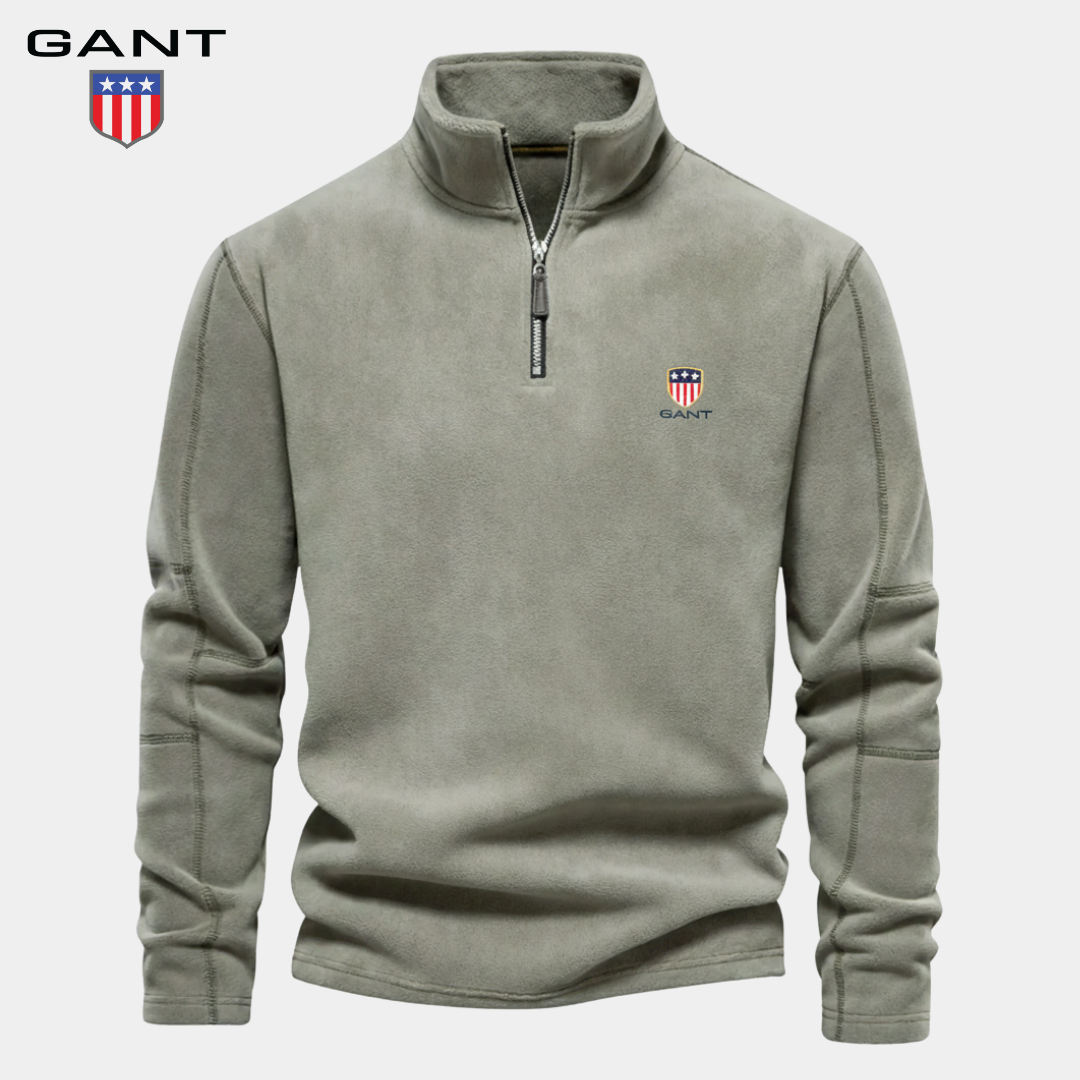 GANT™ Half Zip Sweatshirt in Cotton