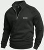 BОSS Cotton Half-Zip Jumper