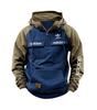 ADIDAS™ - Green Blue Tactical Quarter Hoodie