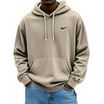Men's Fashionable Casual Loose Hooded Sweatshirt