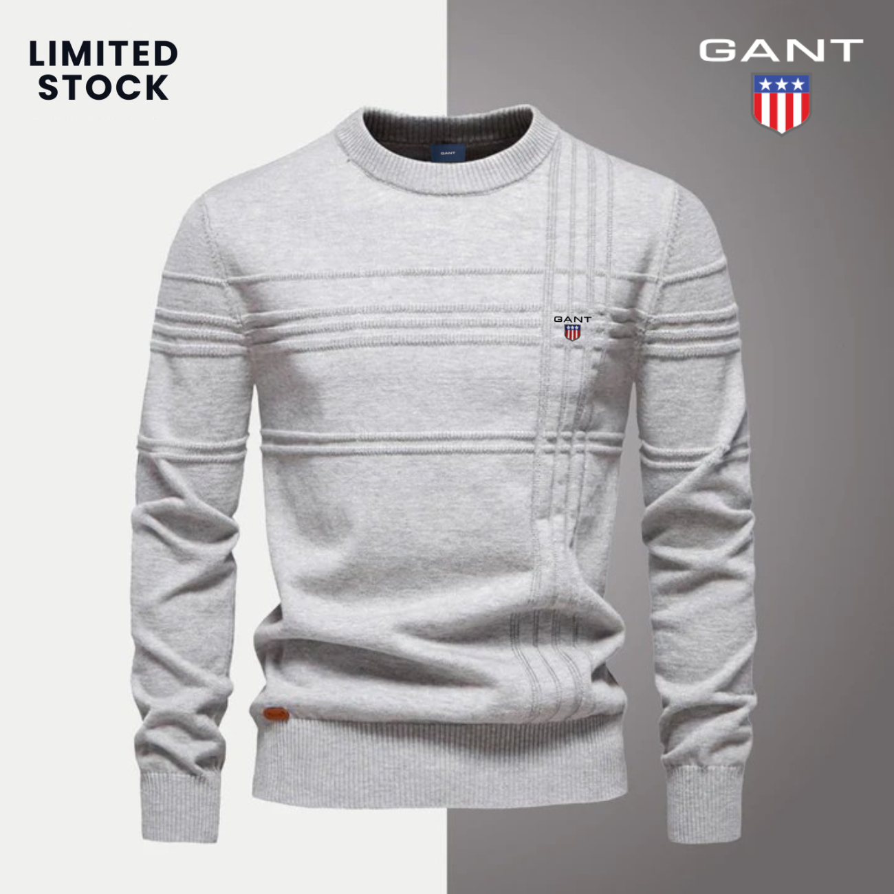 Textured Men's Sweater | GT™ (TOTAL CLEARANCE SALE)