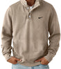Men's Trendy Loose Solid Color Stand Collar Sweatshirt