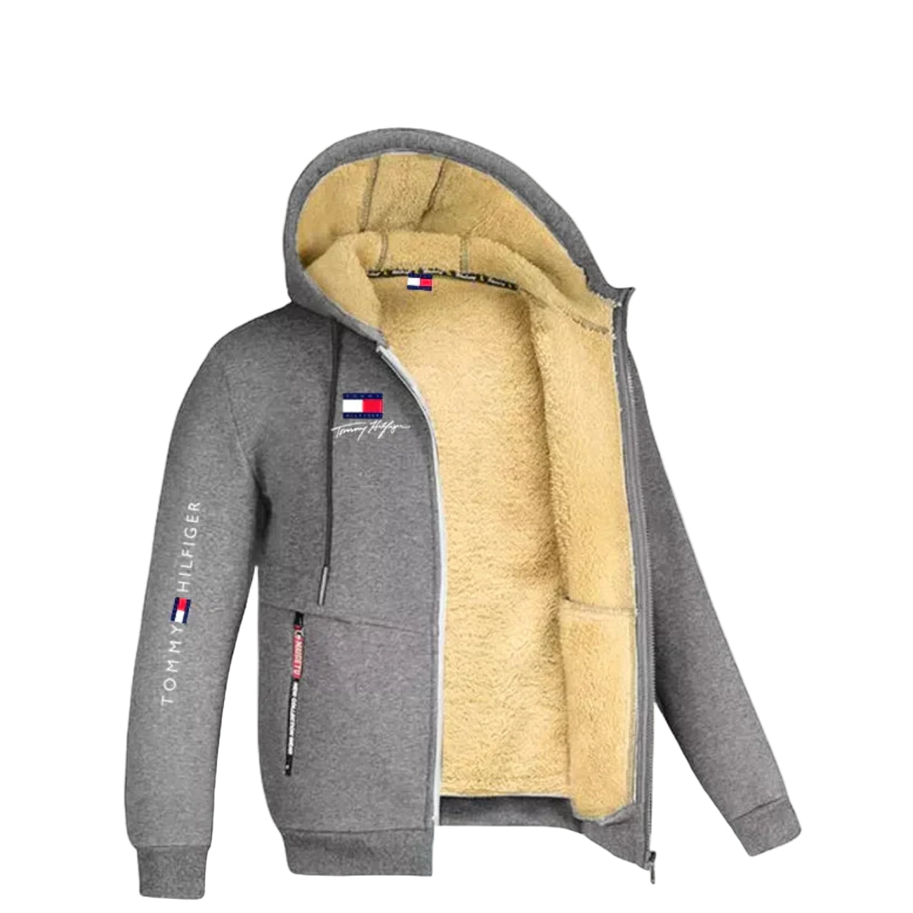 Tommy Hilfiger - Fleece Lined Zip Hoodie Black Friday -70% OFF
