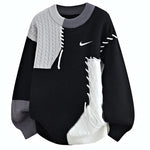 Men's Trendy Casual Colorblock Knitted Sweater
