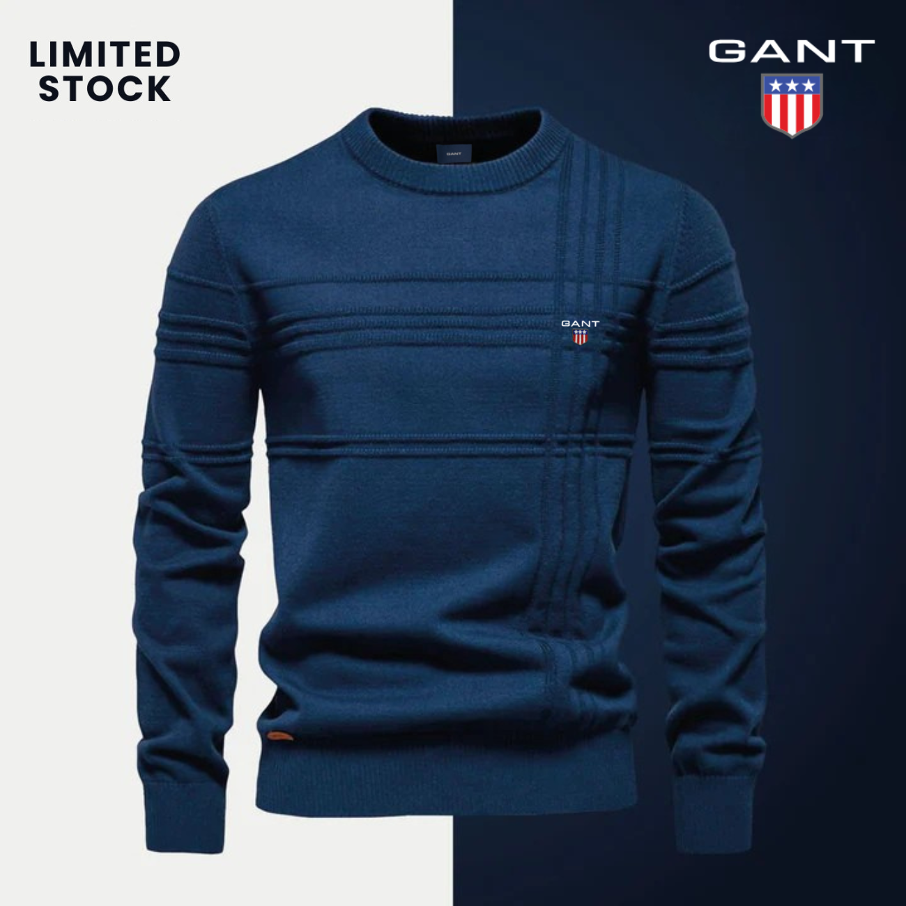 Textured Men's Sweater | GT™ (TOTAL CLEARANCE SALE)