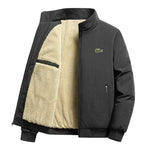 Warm and Thick Winter Jacket with Sherpa Lining for Men