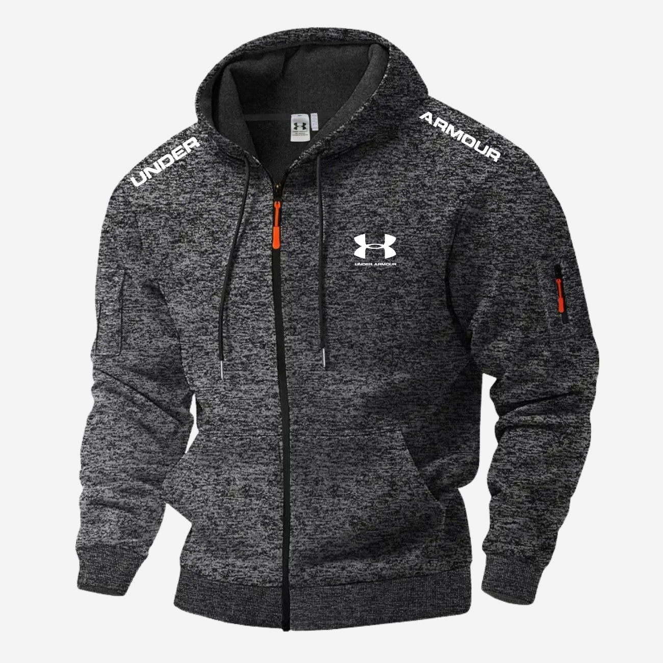 Casual Zip-Up Hoodie - Warehouse Clearance