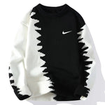 Men's Fashionable Contrast Color Knitted Sweater