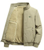 Warm and Thick Winter Jacket with Sherpa Lining for Men