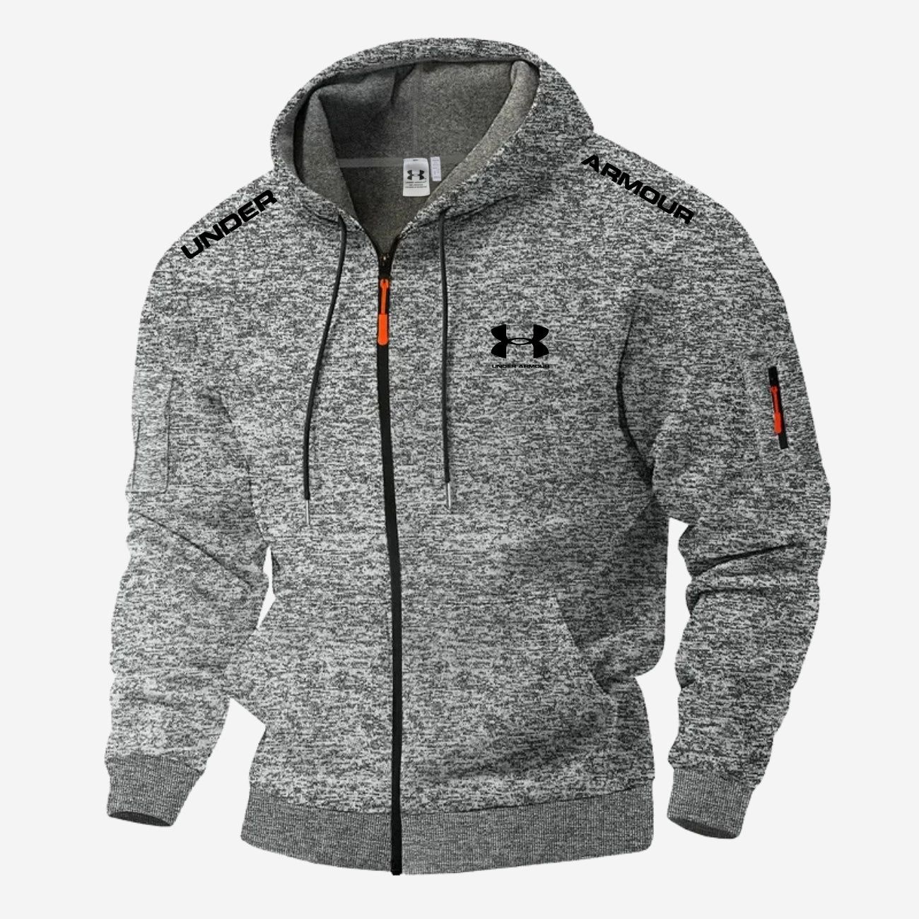 Casual Zip-Up Hoodie - Warehouse Clearance
