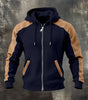 SALVATORE™ | TWO-TONE ZIP HOODIE
