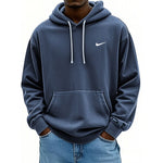 Men's Fashionable Casual Loose Hooded Sweatshirt