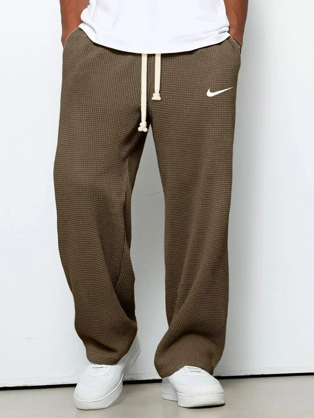 Men's Spring And Autumn Casual Sports Textured Trousers